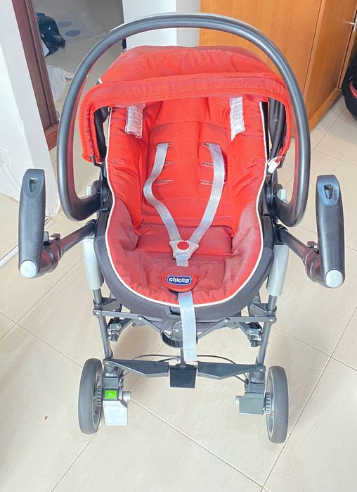 Carro Bebé 3 em 1 Chicco veja