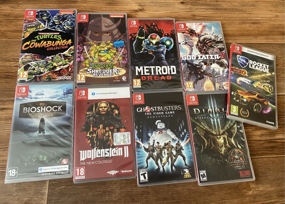 Nintendo Switch: Відьмак, Baldur’s Gste, Remnant, Dark Souls, Diablo