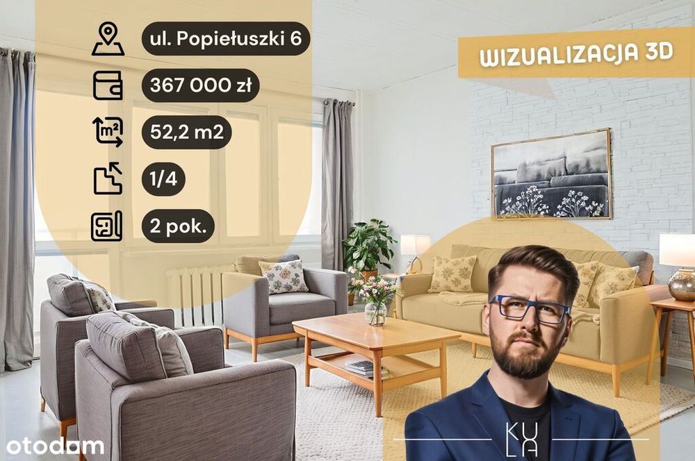 Słoneczne mieszkanie gotowe na Twój pomysł!