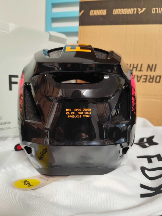 Fox rampage, capacete enduro/downhill