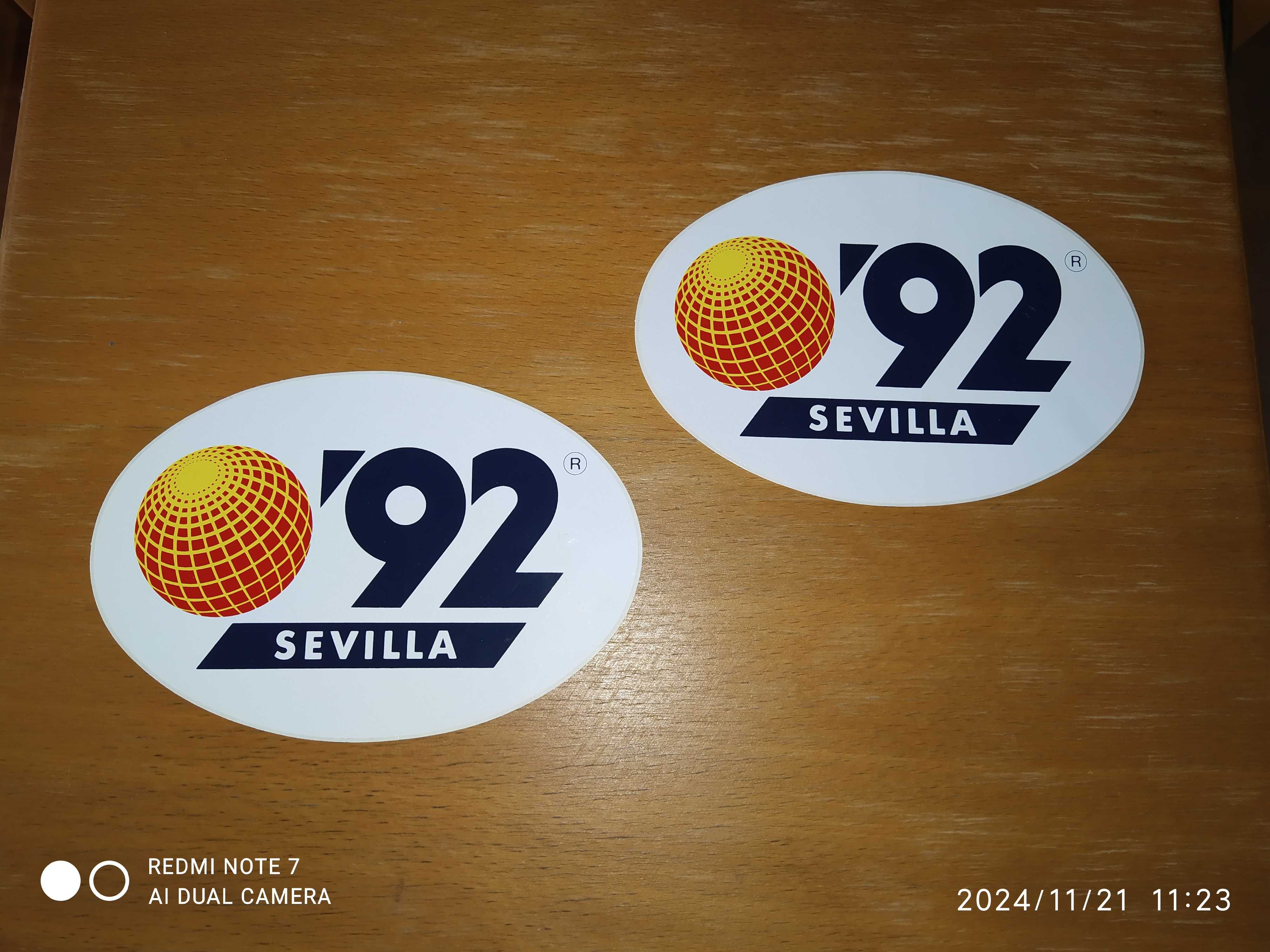 ## autocolantes Expo ‘92 Sevilla (retro) ##