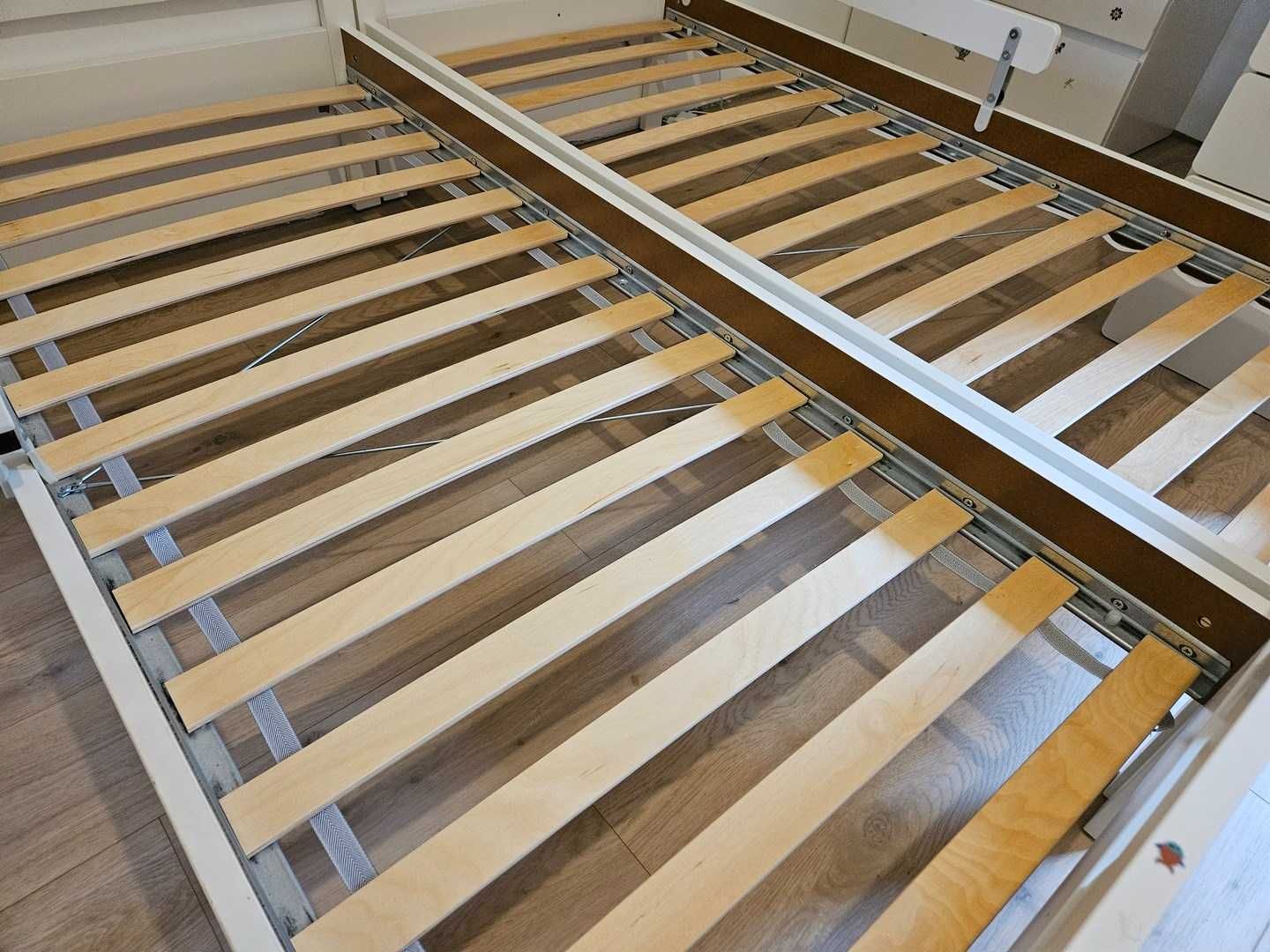 Łóżko dziecięce Kritter (Ikea) z materacem