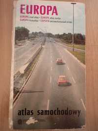 Atlas samochodowy Europa