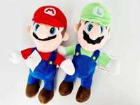 Maskotki pluszaki Mario i Luigi komplet dwóch zabawek