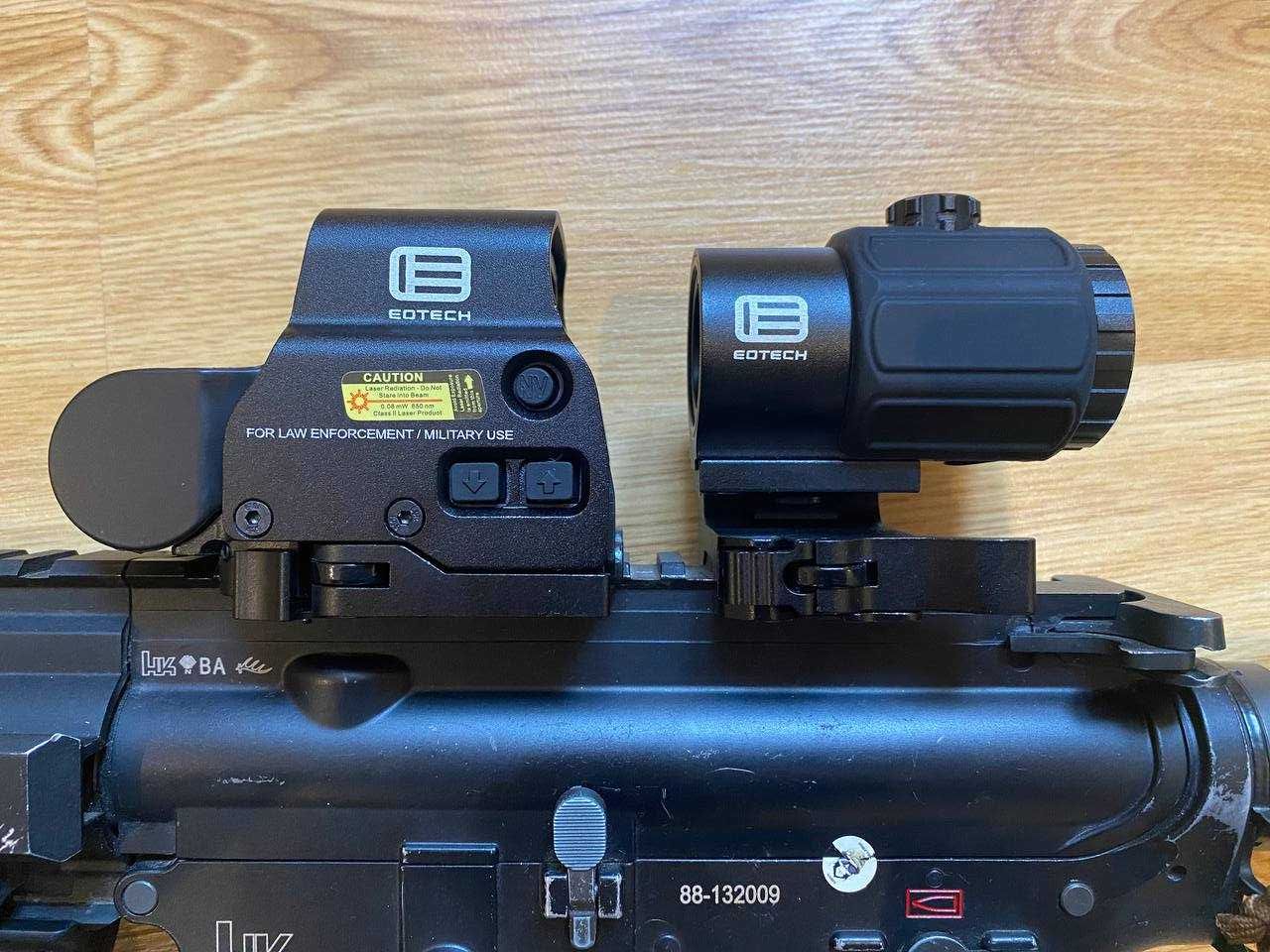 EOTech 558 (EXPS3 + magnifier G43 ( Коліматор)на Пикатини + Подарунок!