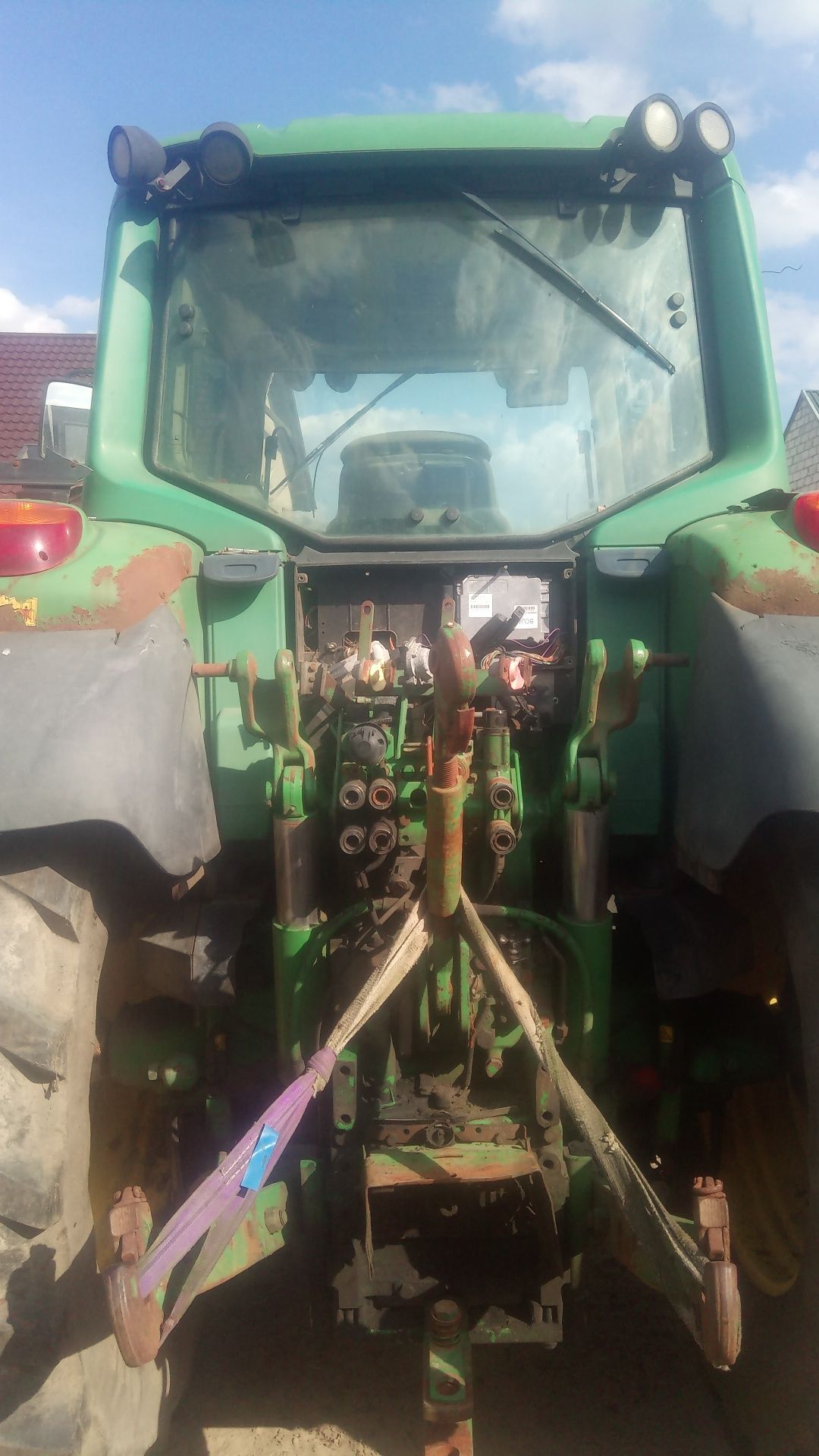 John Deere 6920s, części, silnik , skrzynia, napęd