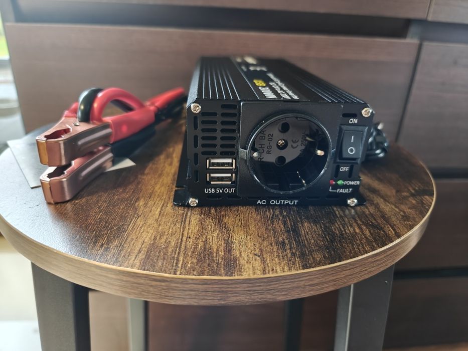 Inwerter przetwornik przetwornica 12v na 220v falownik 2000W nowy