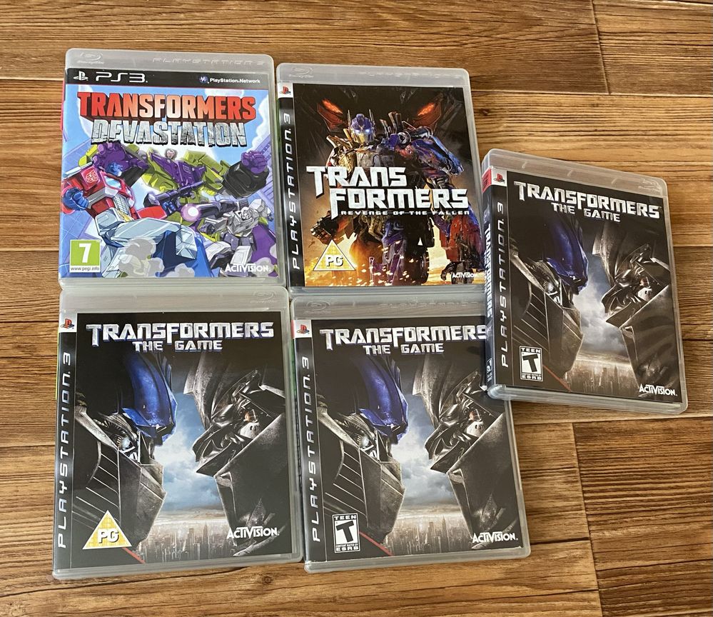 Ігри Sony PS3: Transformers, Doom3, Painkiller, Armored Core, F.E.A.R