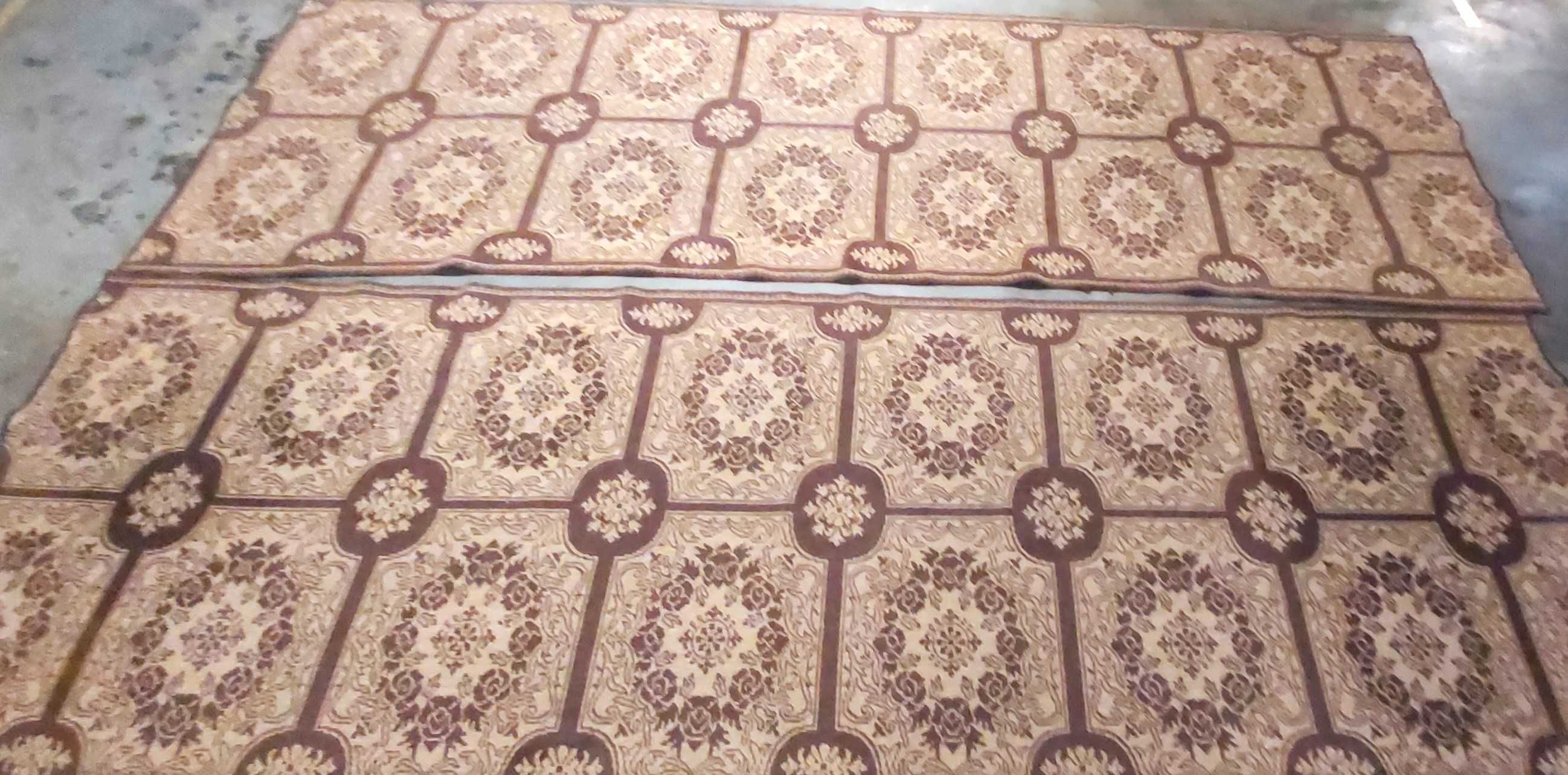 dwa dywaniki chodniki 115 cm na 375 cm 2 szt długie TRANSPORT