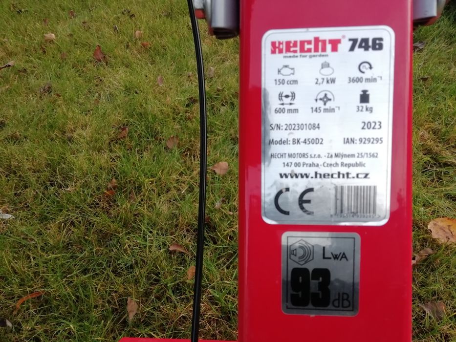 Glebogryzarka firmy Hecht