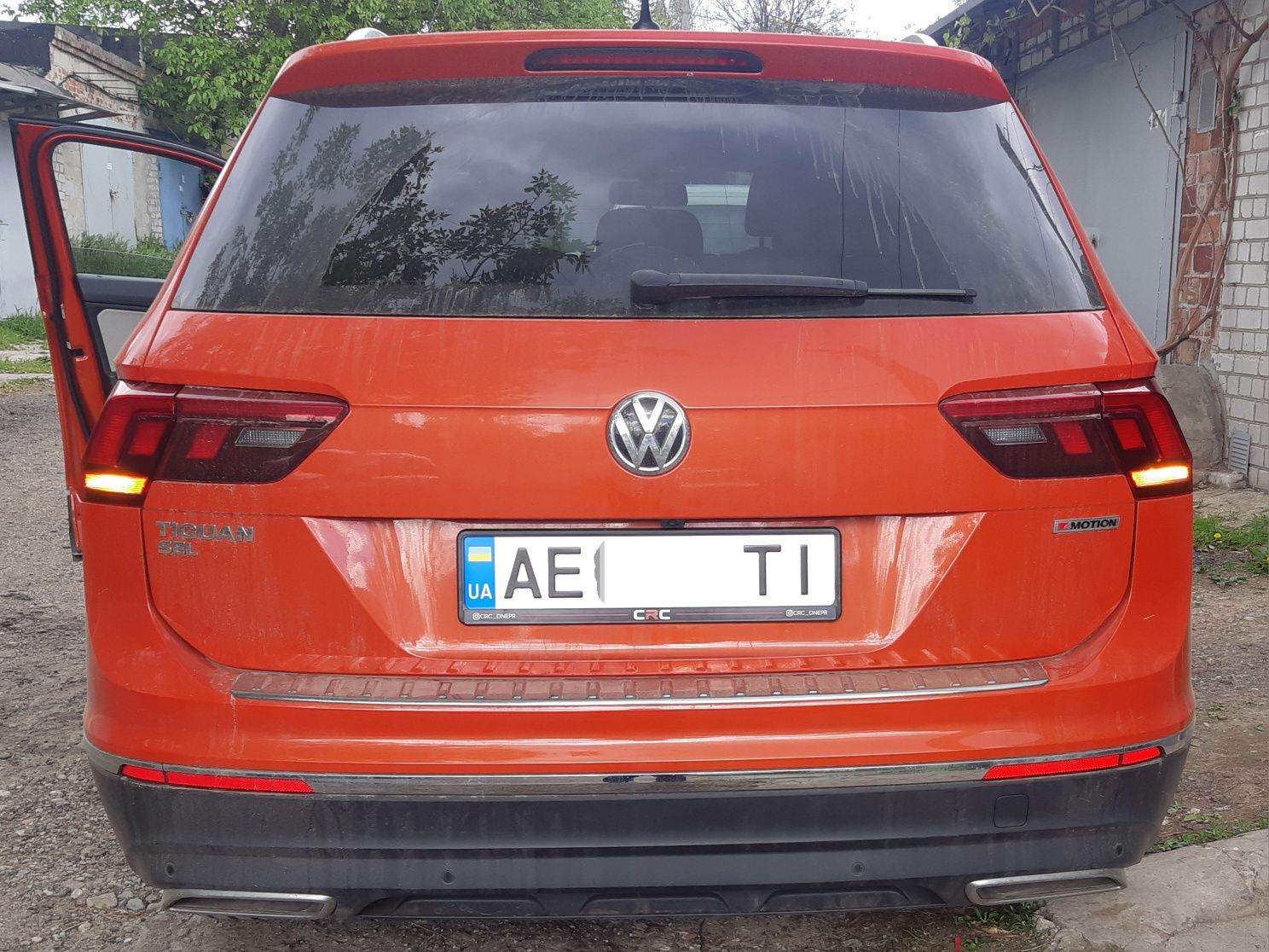 Жёлтые повороты на  VW CC, Tiguan, Passat, Jetta, Golf, Touareg