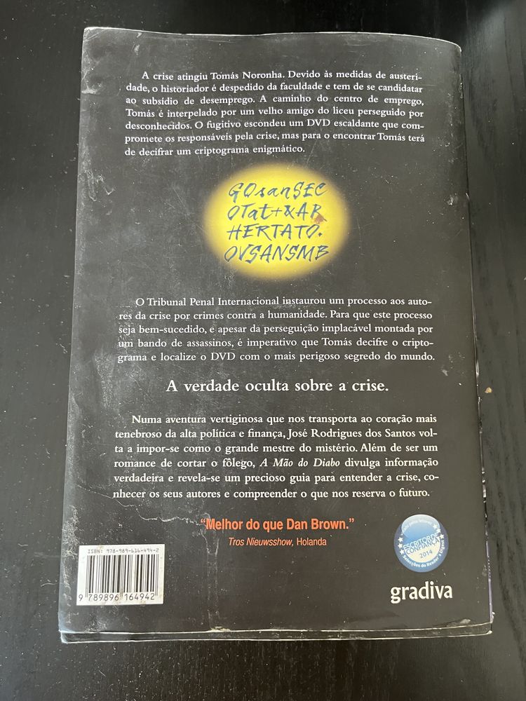 Livro A Mão do Diabo