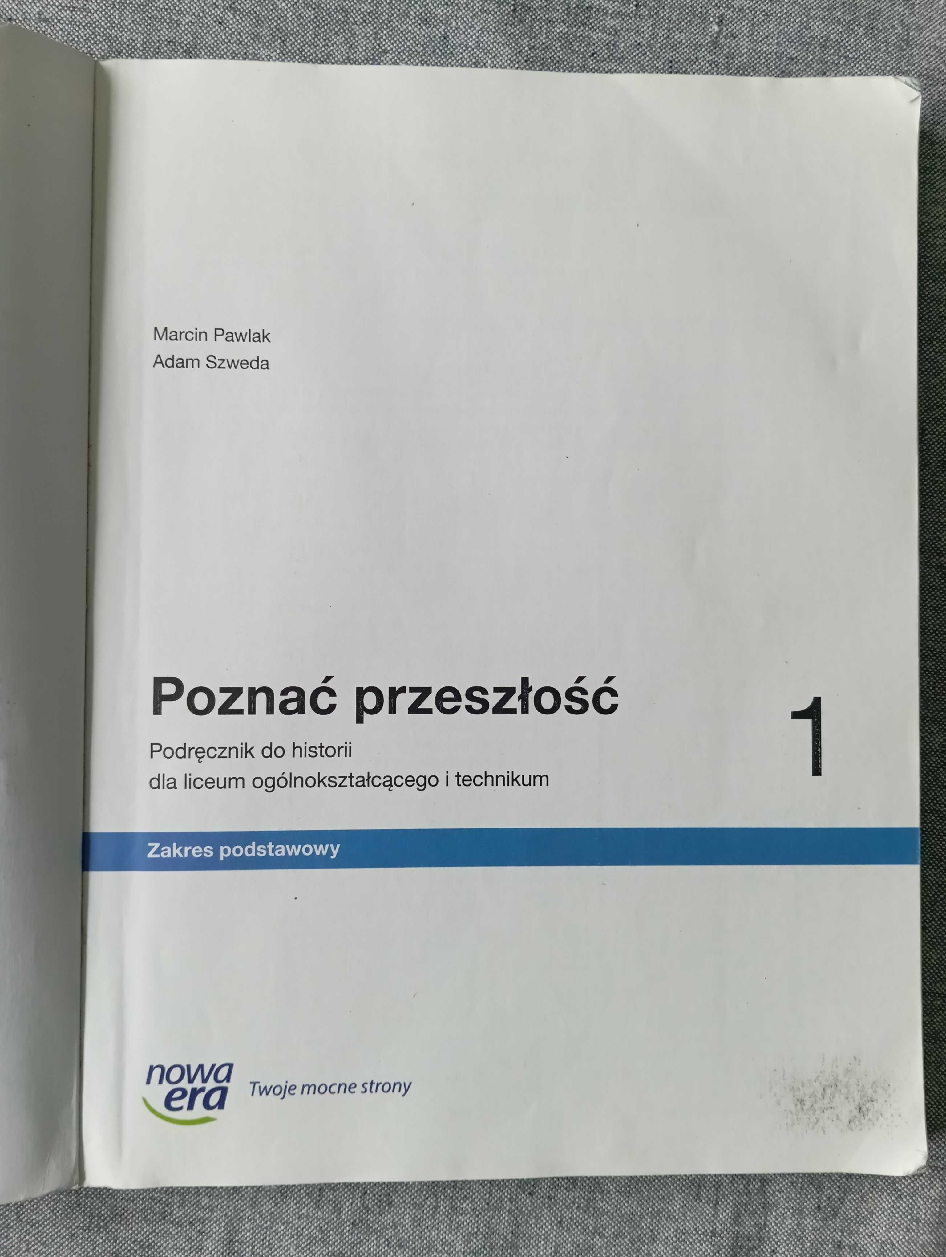 Podręcznik do historii " Poznać przeszłość 1 " dla liceum i technikum