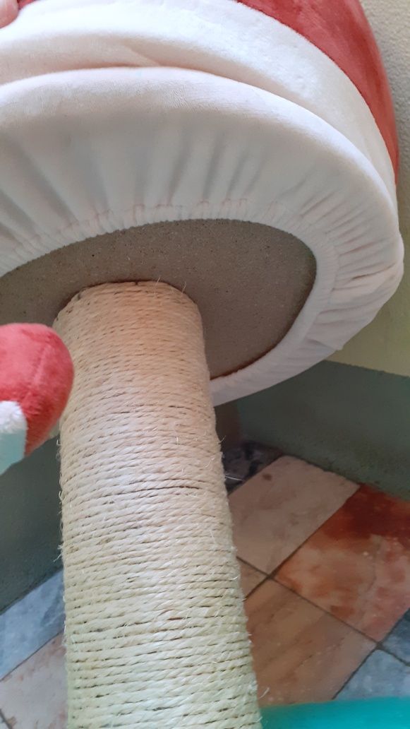Arranhador casota cogumelo Super Mario NOVO