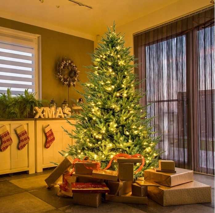 Sztuczna choinka – 183 cm, LED 280, nowa