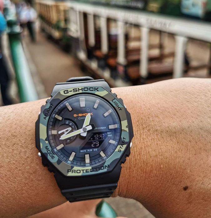 Часы Casio G-Shock GA-2100SU-1A ! Оригинал! Фирменная гарантия 2 года!