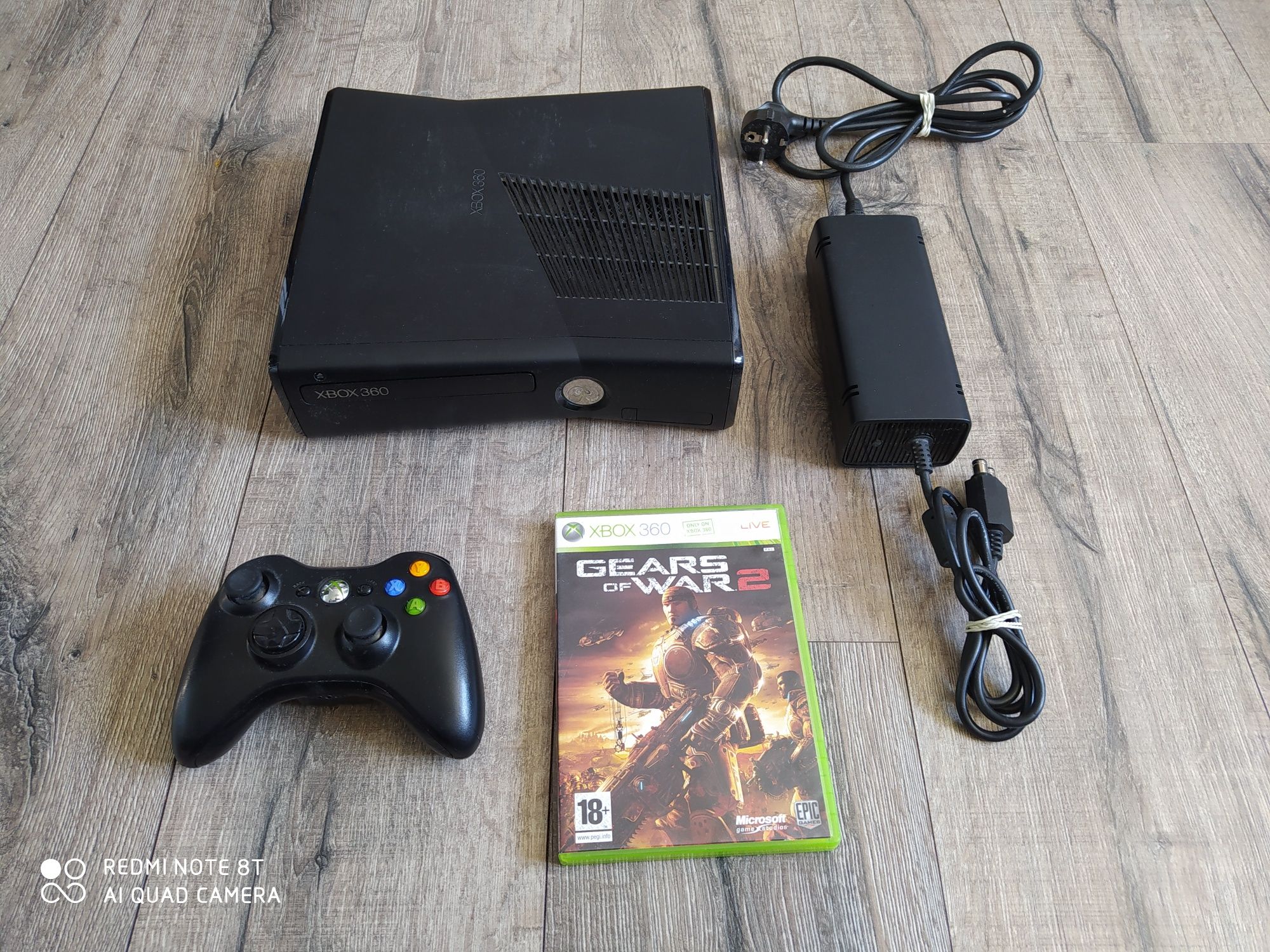 Konsola Xbox 360 Slim Pad + Gra Wysylka