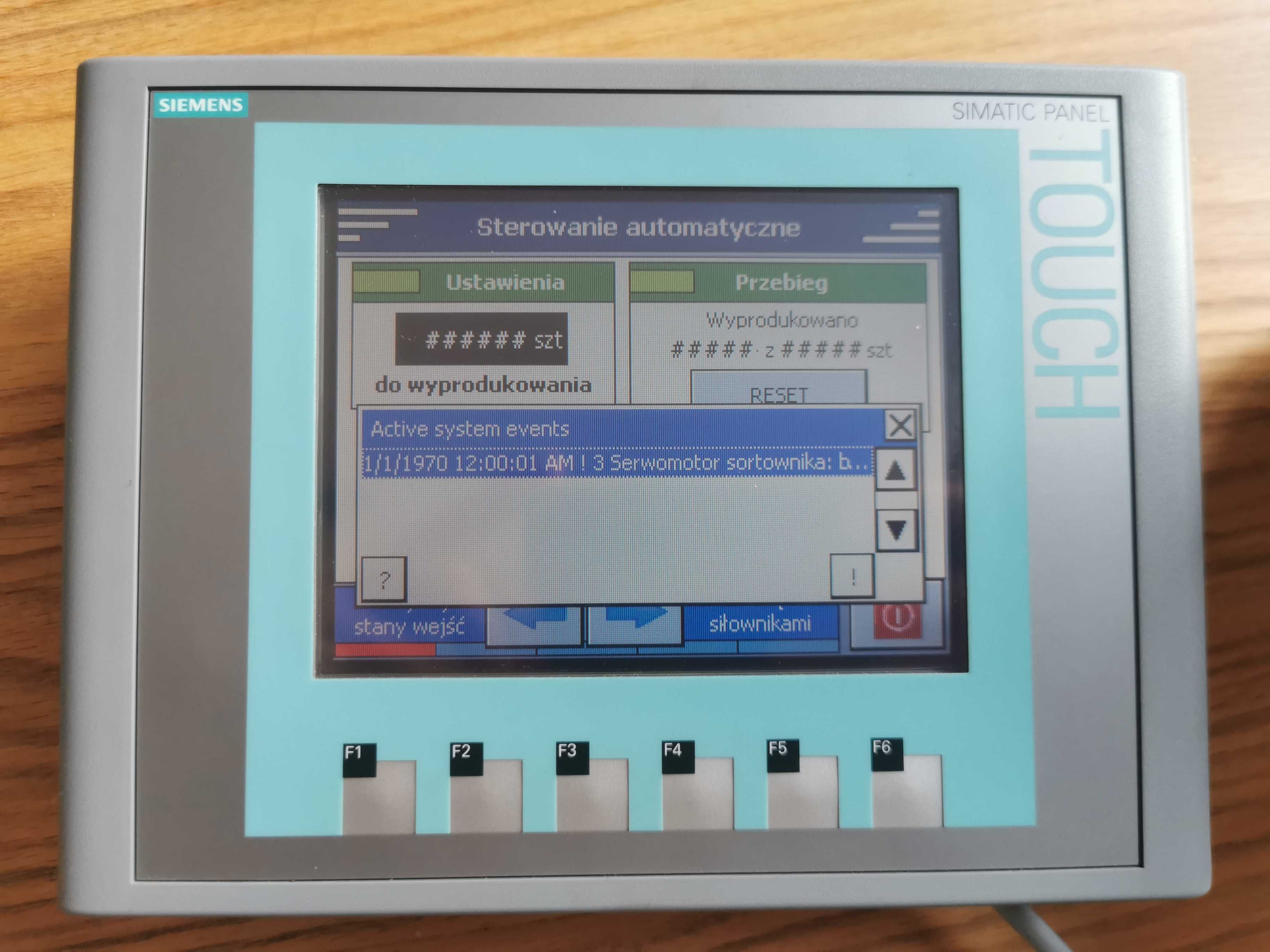 Siemens panel operatorski HMI 6av6 647 0ad11 3ax0