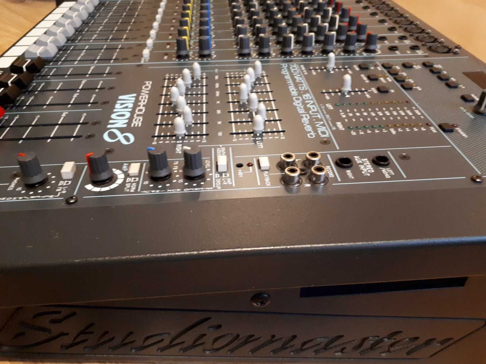 Legendarny Powermikser Studiomaster Jakość i Preampy klasy SSL+CASE