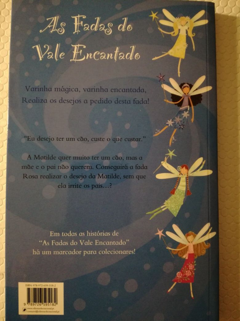 Livro NOVO As fadas do vale encantado - PNL