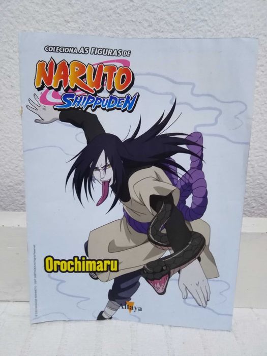 Revistas "Coleciona as Figuras de Naruto Shippuden"
