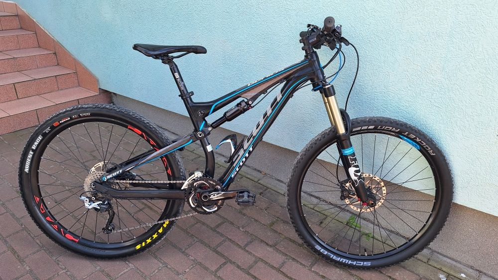 Rower Scott Genius 730, FOX Talas, DT Swiss, Deore XT, koła 27,5",