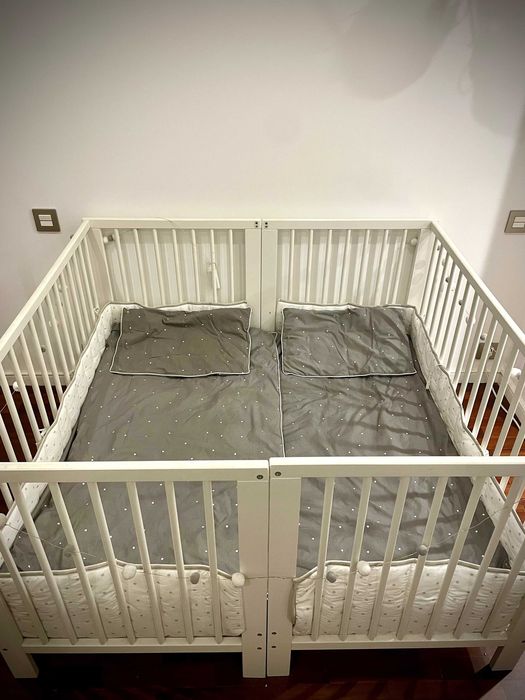 Berço DUPLO para GEMEOS ( 2 Berços)