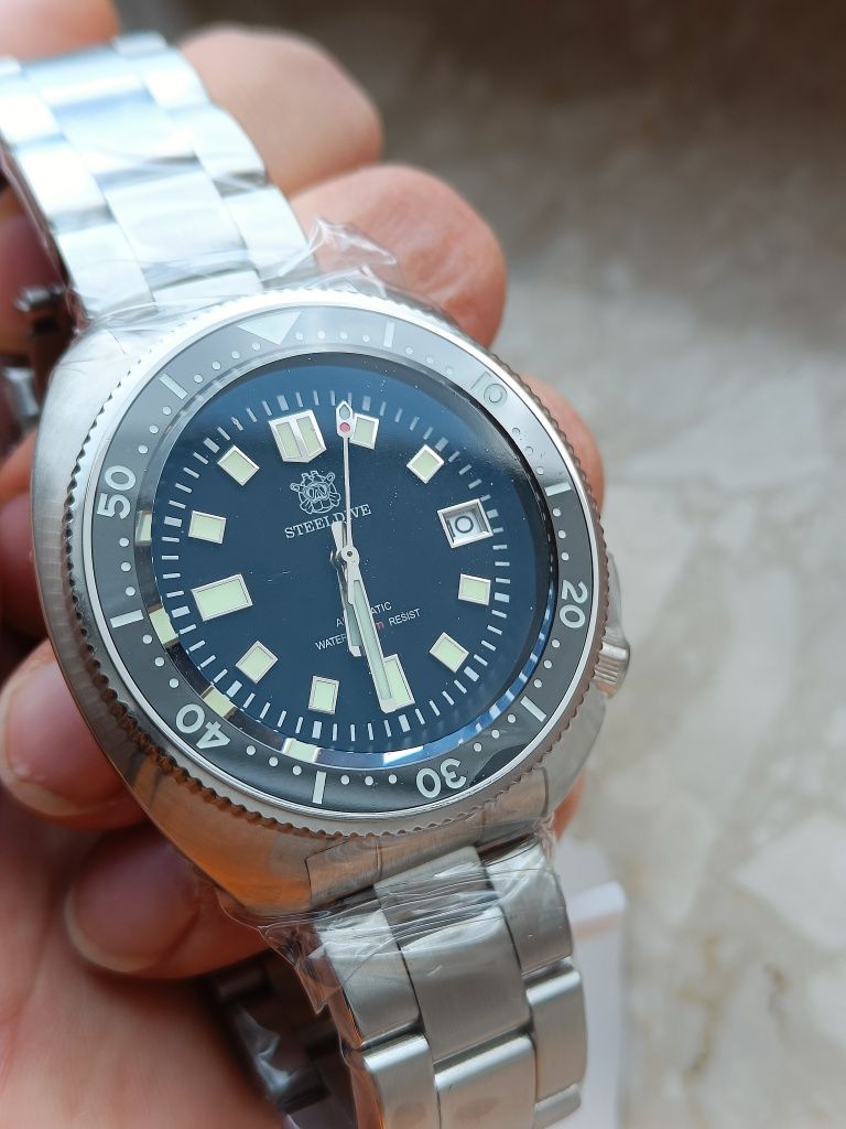 Zegarek SteelDive Microbrand Szafir Ceramika Seiko NH35 Willard