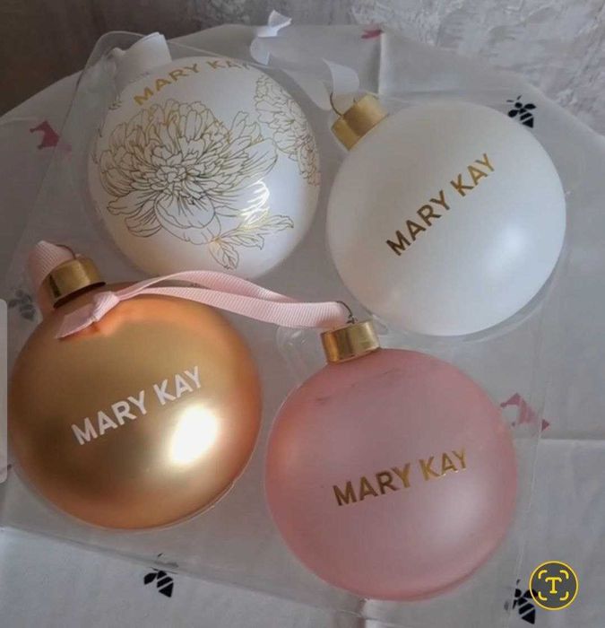 Набір ялинкових прикрас Mary Kay