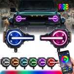 Reflektory Lampy kpl Dayline Full LED Tube Neon RGB Ford Bronco VI mk6 u725
