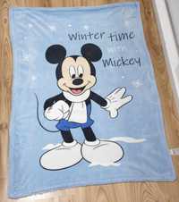 Cieplutki kocyk mickey mouse wymiar  75x100 cm