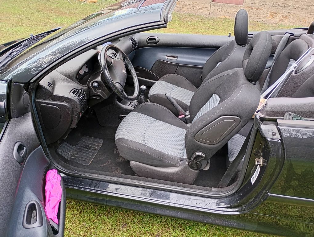 Peugeot 206 CC 1.6 b w dobrym stanie