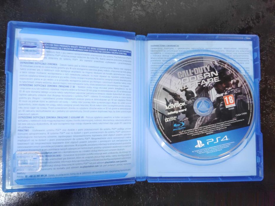 Call of Duty: Modern Warfare PS4 COD MW Polska wersja