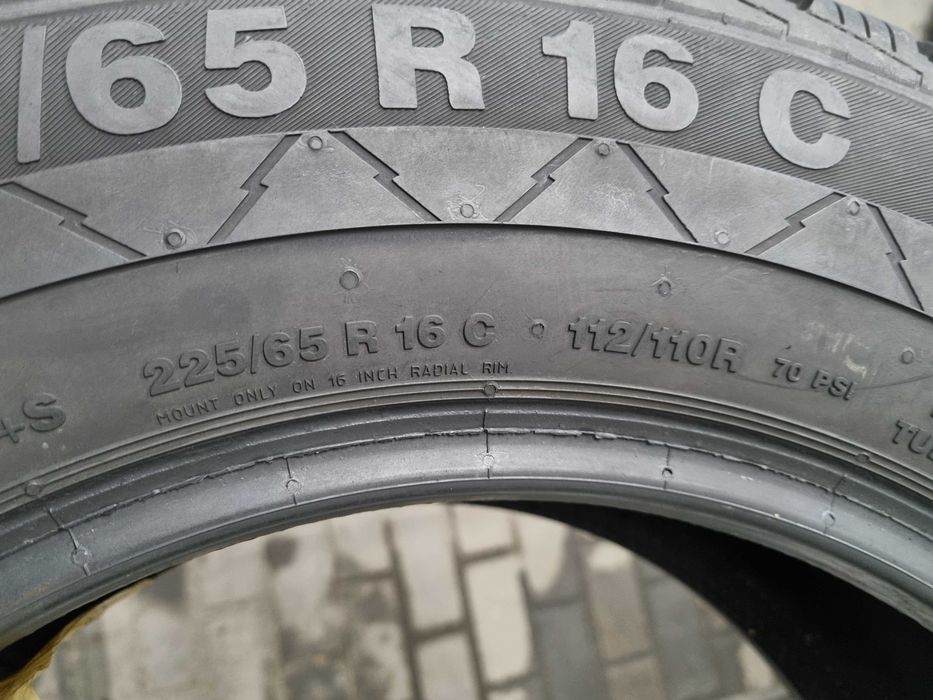 225/65/16C 112/110R Continental Vanco Winter 2 Dot.0722R