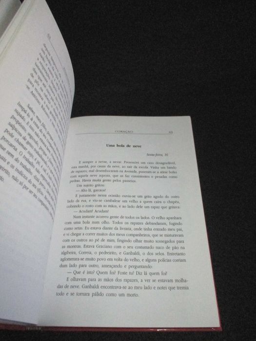 Livro Coração Edmundo de Amicis Ilustrado