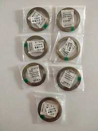 Fita Nickel para baterias Lithium 0.1x7mm (rolos de 10 metros)