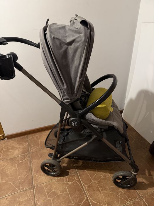 Wózek Cybex melio 2023, snogga, holder
