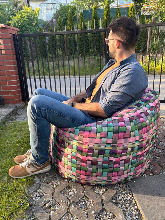 Pufa styropianowa, ładna i duża