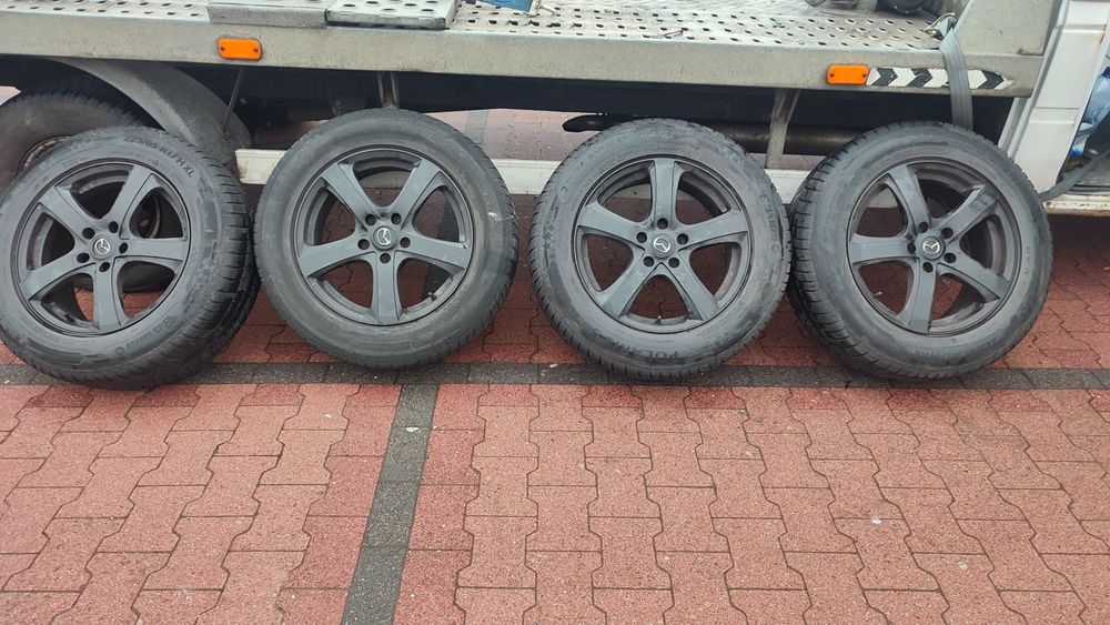 Диски з колесами 5/114.3R17/et48Mazda,kia,