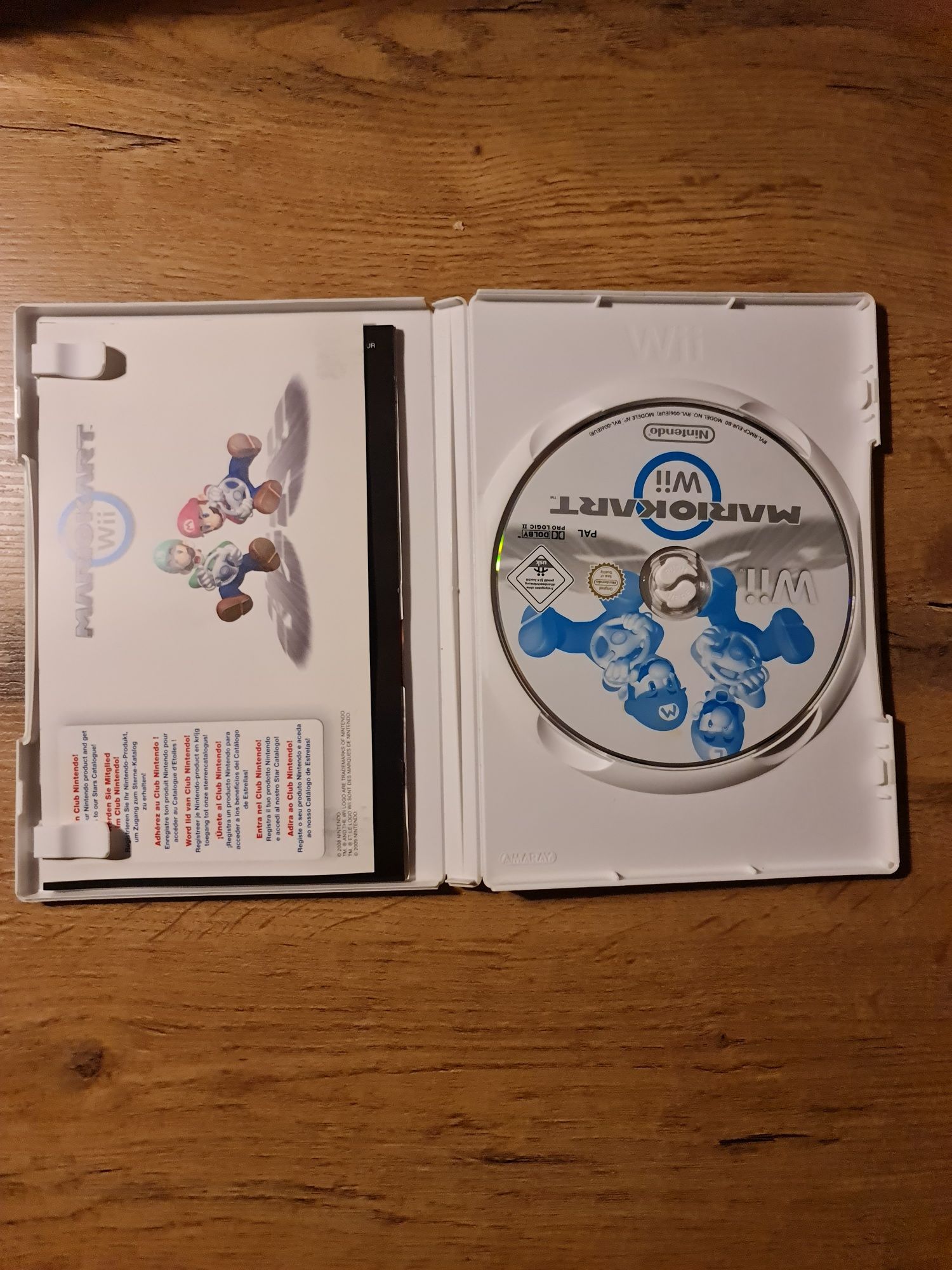 Mario Kart Wii gra Nintendo Wii plus kierownica