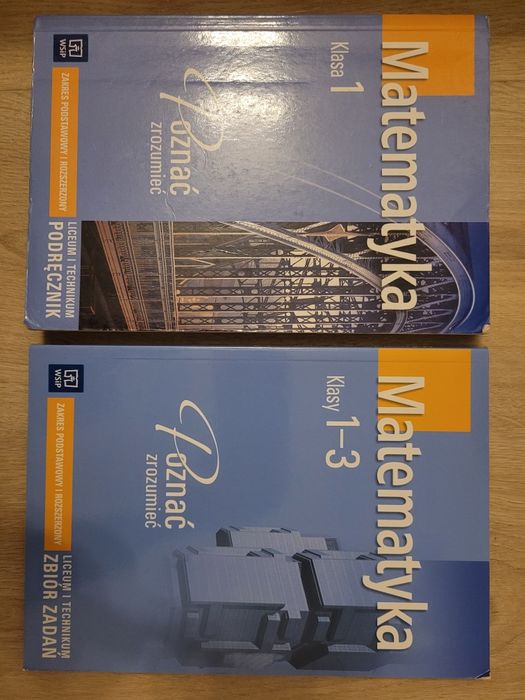 Matematyka. Poznać zrozumieć. Podręcznik i zbiór zadań.
