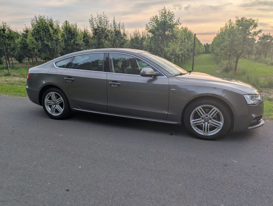 Audi A5 S-Line Sportback 1.8 TFSI, automat, bogata wersja, ACC, line assist