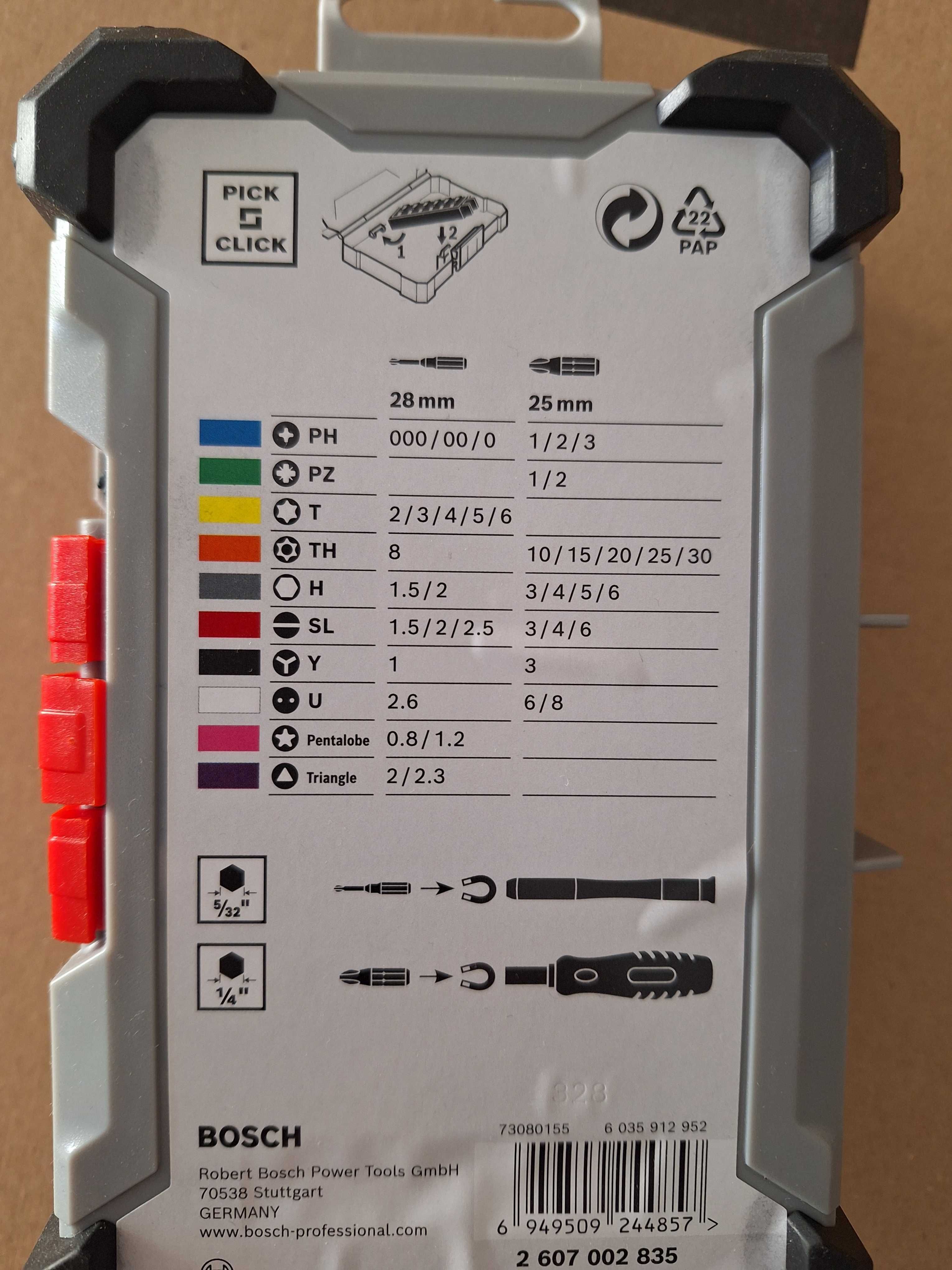 Bosch set precisão 42 peças- Novo por abrir