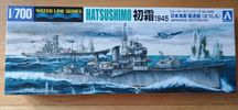#098 - Aoshima, 1/700, Hatsushimo model niszczyciela.