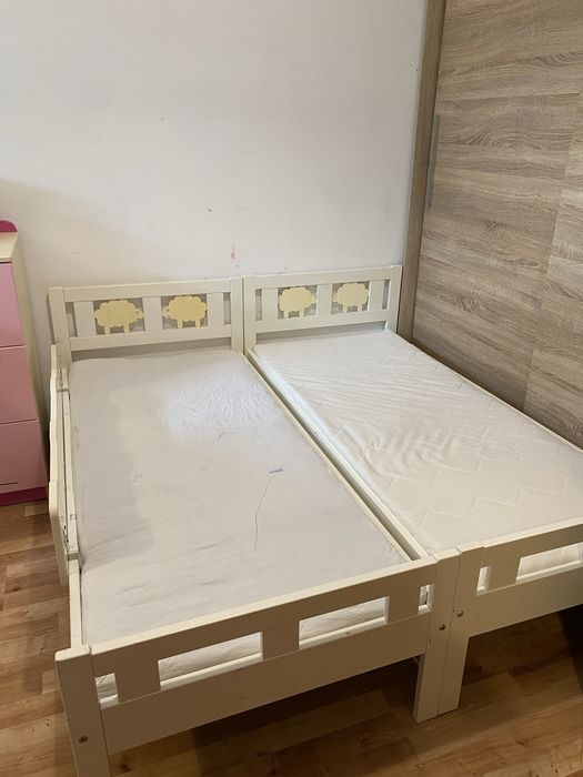 łóżko dziecięce IKEA KRITTER 160×70 cm.