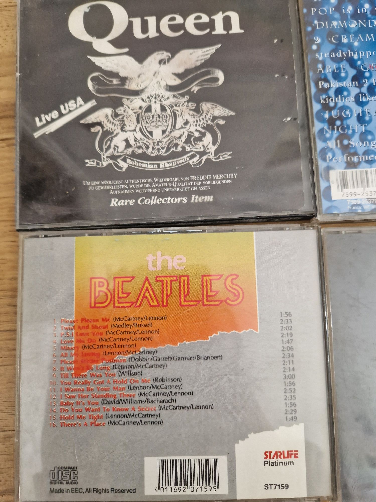 Mega zestaw płyt CD muzyka Queen The Police Beatles Prince