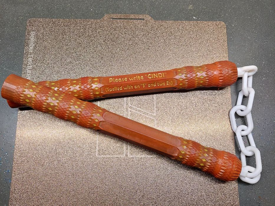 Nunchakus Texturizados BB Bearing
