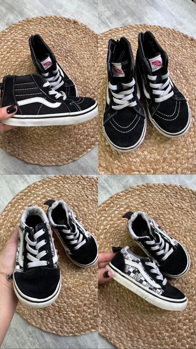 Кеди хайтопи  кросівки vans на хлопчика