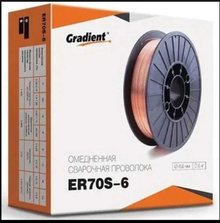 Зварювальна проволока оміднена Gradient ER70S-6 0.8 mm 5 кг