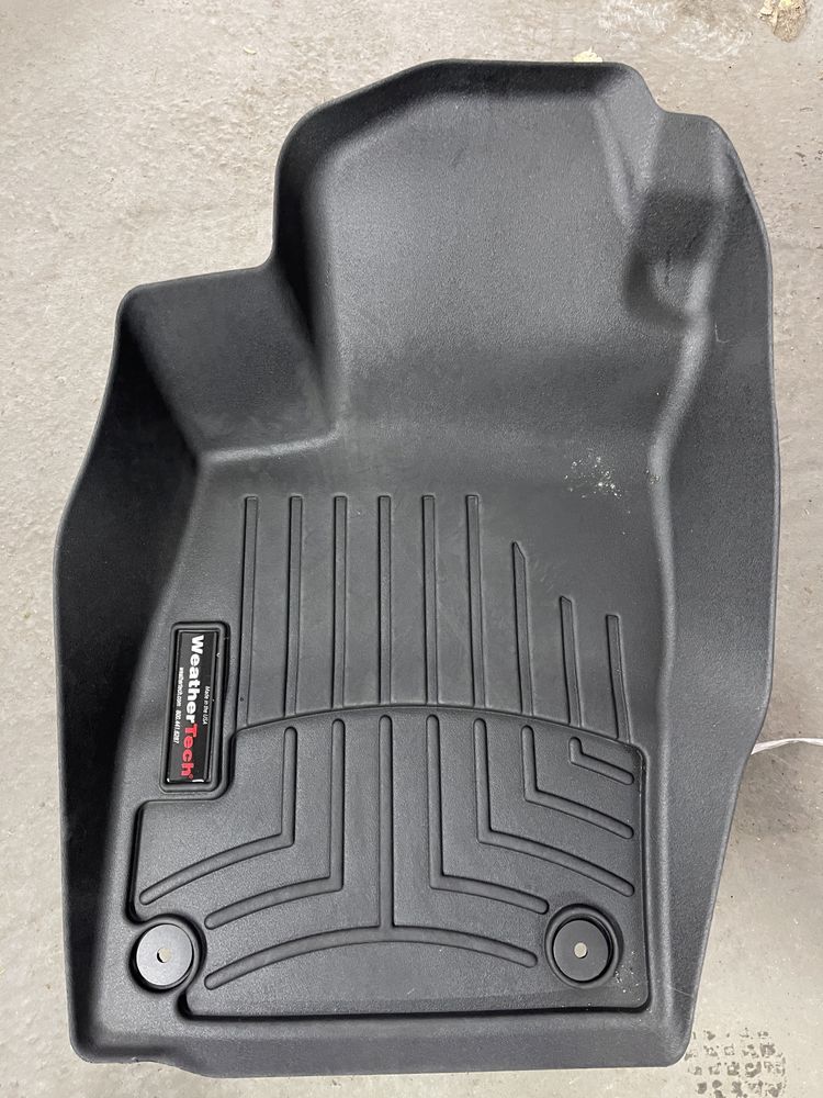 Коврики Weathertech Black для Audi A8. 19-23 г